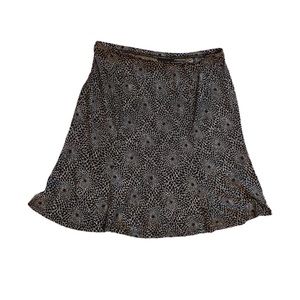 Express Nearly Vintage Black and White Vintage Skirt